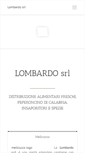 Mobile Screenshot of lombardosrl.it